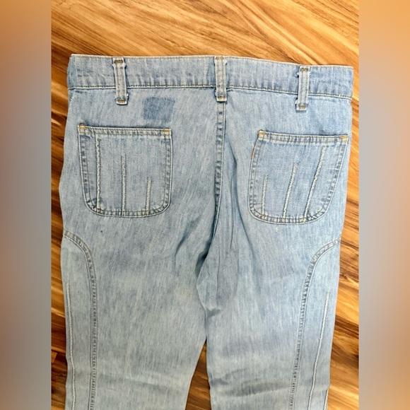 Vintage Original 70s Levi’s Stratus Light Blue Flare Jeans - Picture 8 of 16